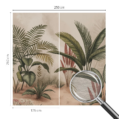 Flis fototapeta za otroško sobo Rastlinski motiv