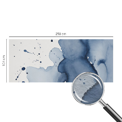 Fototapeta po meri Temno modri brizgi