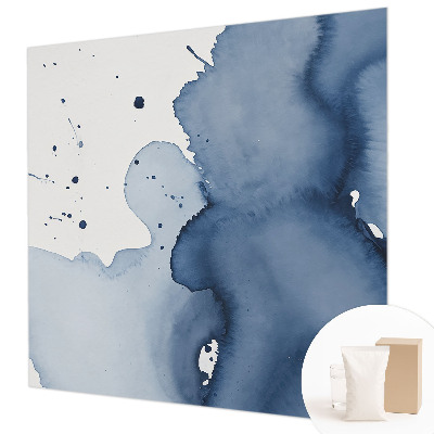 Fototapeta po meri Temno modri brizgi