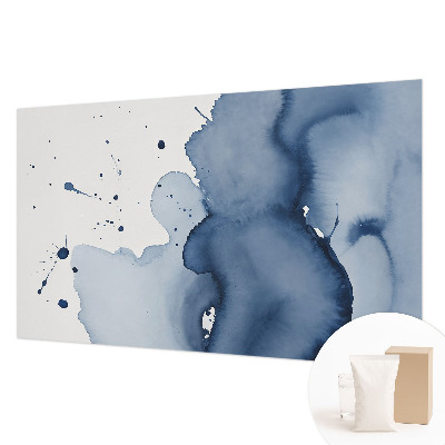 Fototapeta po meri Temno modri brizgi