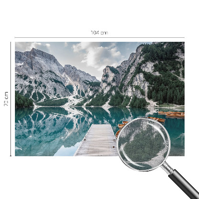 Fototapeta za spalnico z gorsko panoramo