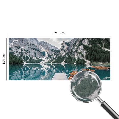 Fototapeta za spalnico z gorsko panoramo