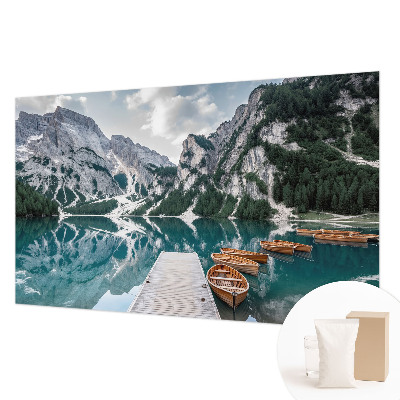 Fototapeta za spalnico z gorsko panoramo