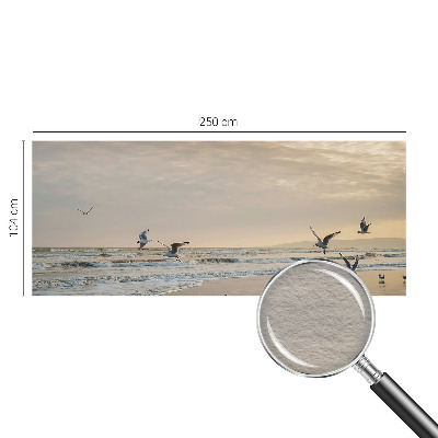 Fototapeta za dnevno sobo z motivom mirnega morja