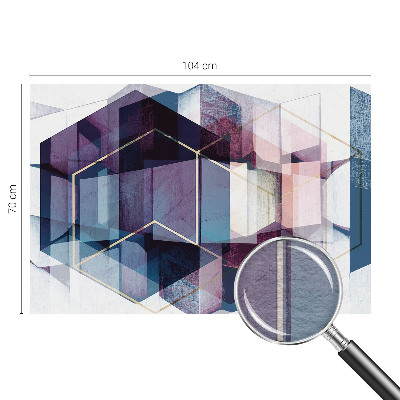Visokokakovostna fototapeta z motivom geometričnih kock
