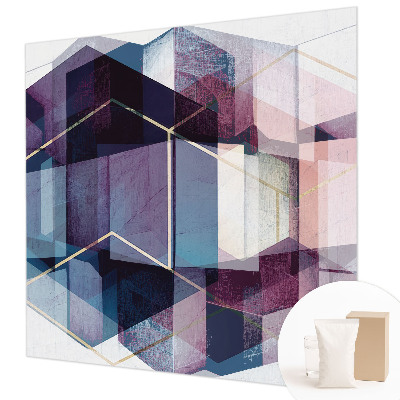 Visokokakovostna fototapeta z motivom geometričnih kock
