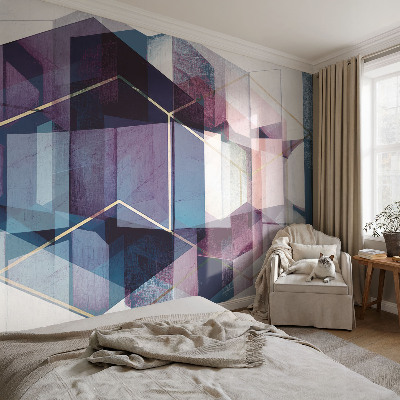 Visokokakovostna fototapeta z motivom geometričnih kock