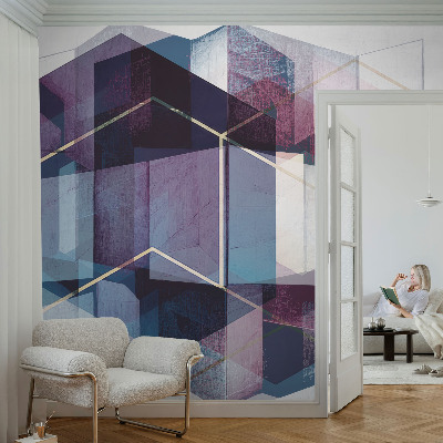 Visokokakovostna fototapeta z motivom geometričnih kock