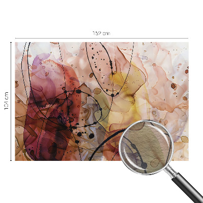 Fototapeta s tiskom z abstraktnim motivom z naslovom Abstraktna harmonija