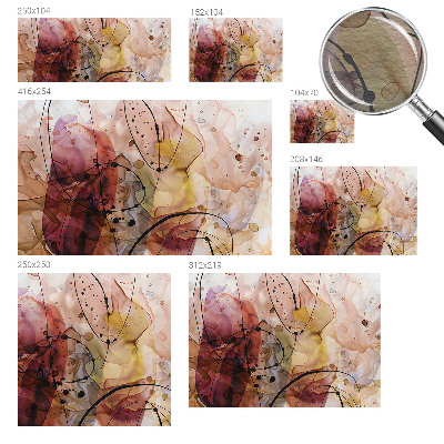 Fototapeta s tiskom z abstraktnim motivom z naslovom Abstraktna harmonija