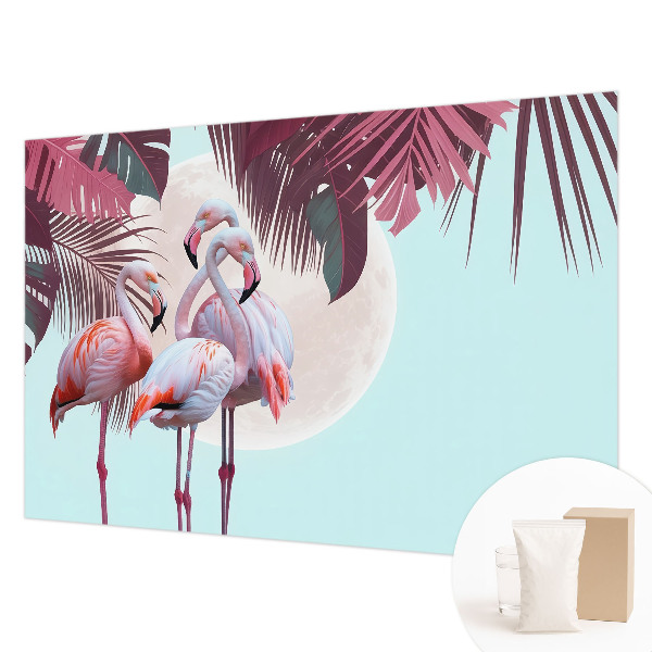 Stenska dekoracija fototapeta Eksotične ptice