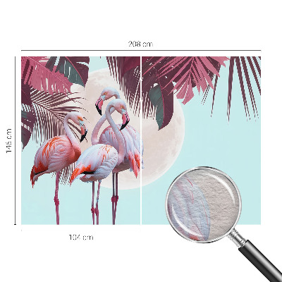 Stenska dekoracija fototapeta Eksotične ptice