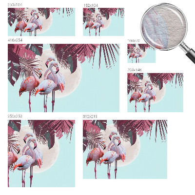 Stenska dekoracija fototapeta Eksotične ptice