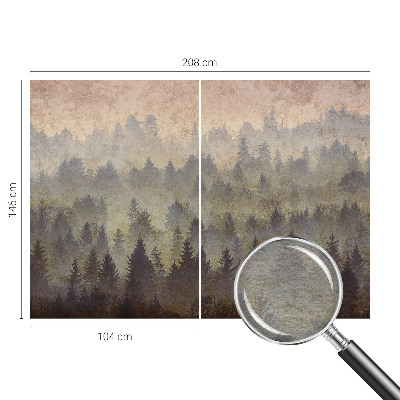 Foto tapeta Gozdna megla