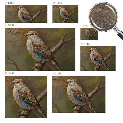 Fototapeta Portret ptice