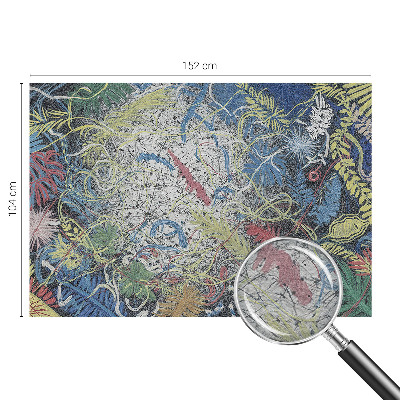 Tiskana fototapeta flis Rastlinski vrtinci