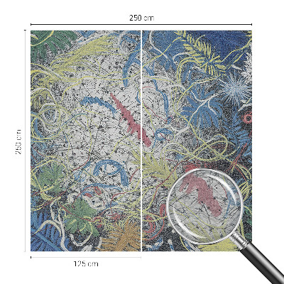 Tiskana fototapeta flis Rastlinski vrtinci