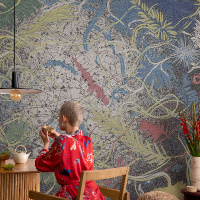 Tiskana fototapeta flis Rastlinski vrtinci