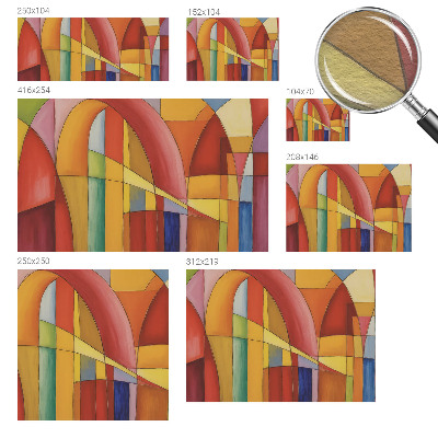 Netkana fototapeta Energijske oblike