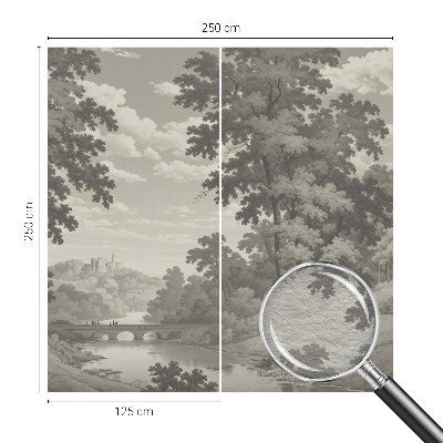 Fototapeta za steno Grad in most