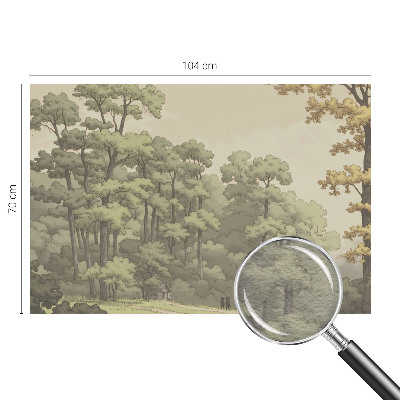 Fototapeta po meri Gozdna idila