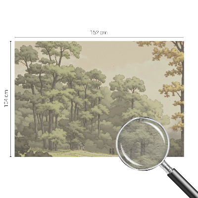 Fototapeta po meri Gozdna idila