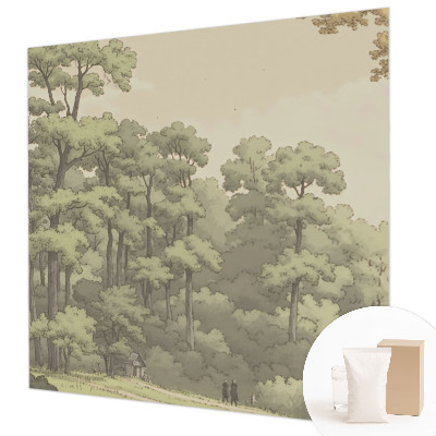 Fototapeta po meri Gozdna idila