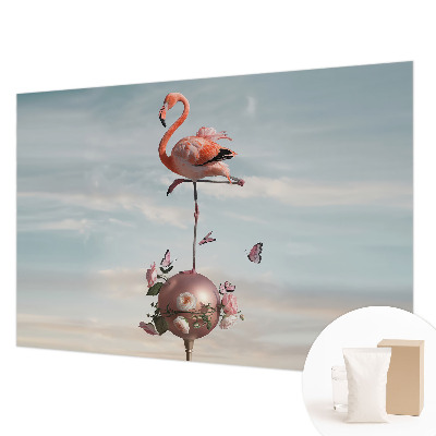 Fototapeta za dnevno sobo Eleganten flamingo