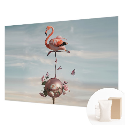 Fototapeta za dnevno sobo Eleganten flamingo