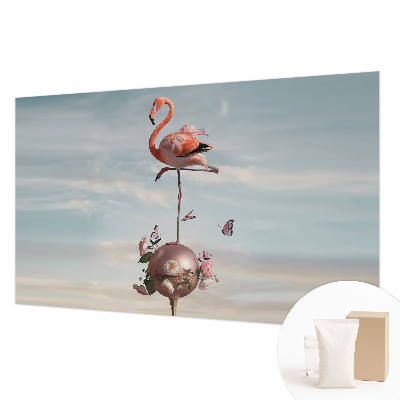 Fototapeta za dnevno sobo Eleganten flamingo