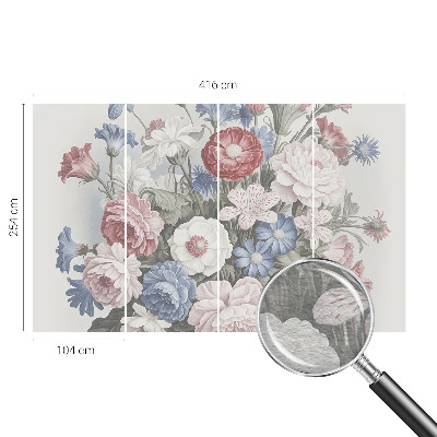 Dekorativna fototapeta Barvit šopek