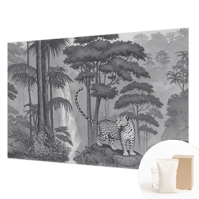 Stenska dekoracija fototapeta Tropska džungla