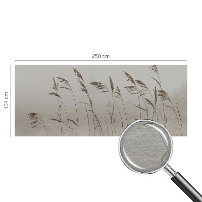 Flis fototapeta Trave v megli