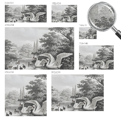 Tiskana fototapeta flis Eleganca narave