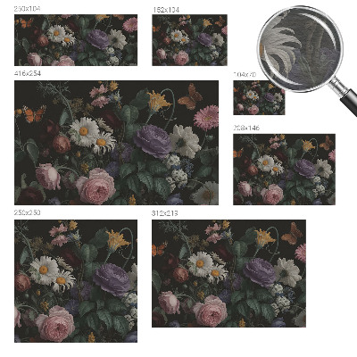 Fototapeta za dnevno sobo Cvetlična eleganca