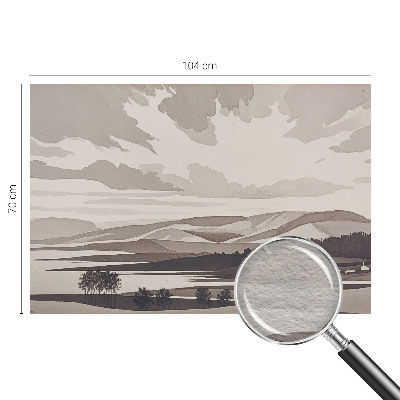 Flis fototapeta za otroško sobo Mirna pokrajina