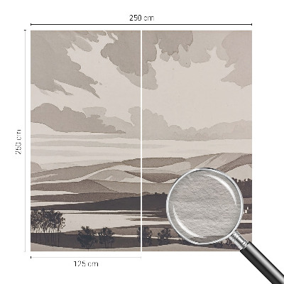 Flis fototapeta za otroško sobo z motivom mirne pokrajine