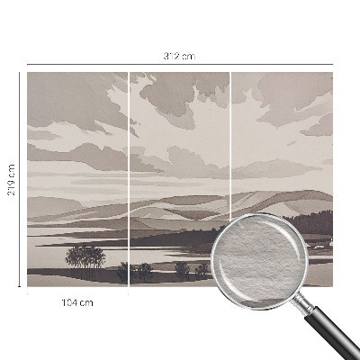 Flis fototapeta za otroško sobo Mirna pokrajina