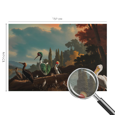 Fototapeta po meri Slikovite ptice