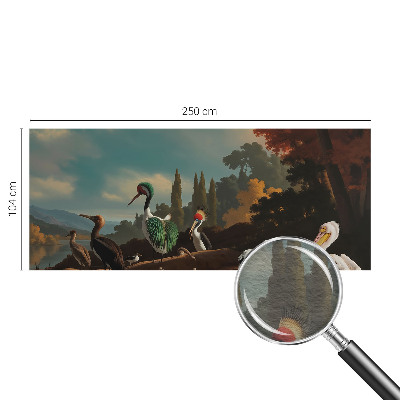 Fototapeta po meri Slikovite ptice