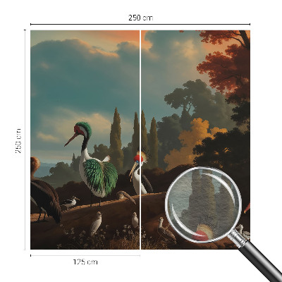 Fototapeta po meri Slikovite ptice