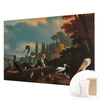 Fototapeta po meri Slikovite ptice