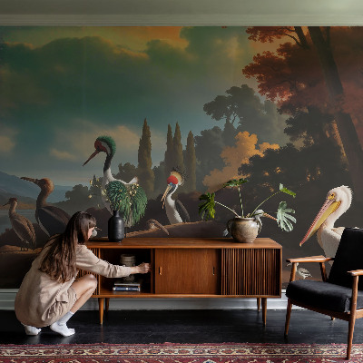 Fototapeta po meri Slikovite ptice