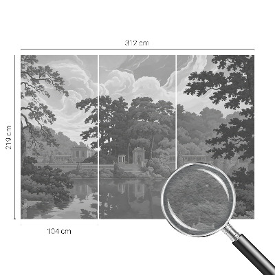 Fototapeta za spalnico z motivom naravne pokrajine