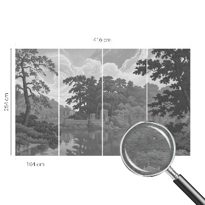 Fototapeta za spalnico z motivom naravne pokrajine