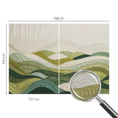 Moderna fototapeta Tkaninski hribi