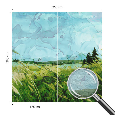 Dekorativna fototapeta Zelene pokrajine