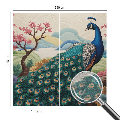 Stenska dekoracija fototapeta Eksotična lepota