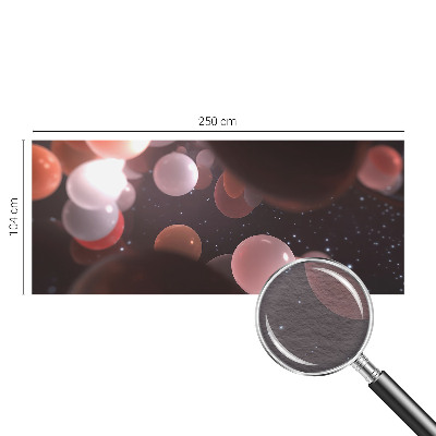 Fototapeta s tiskom Vesoljske krogle