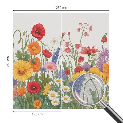 Flis fototapeta Cvetlični travnik